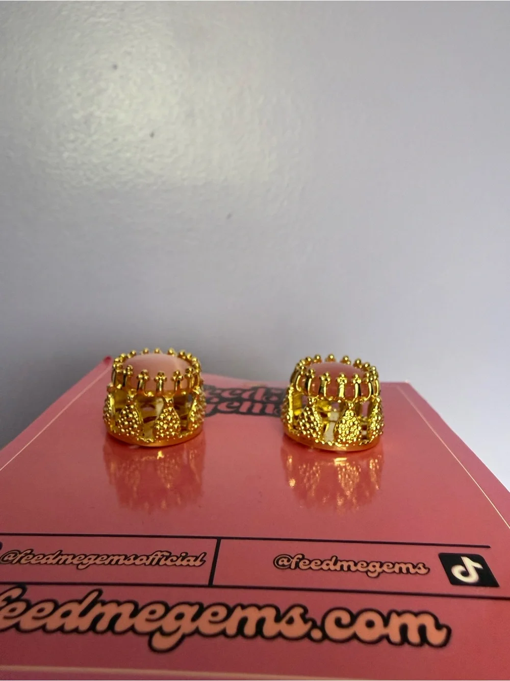 Feed Me Gems Glinda Earrings